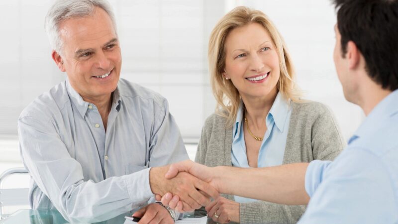 Financial Advisor Evaluating Couple's Tax-Efficient Retirement Strategy